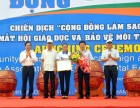 Launching Ceremony and campaign of Community Coastal Cleanup and Ha Long Association for Environmental Education and Protection