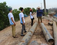 Hải Đăng Xanh tiến hành khảo sát đánh giá tại huyện Hoành Bồ, tp Hạ Long