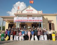 Coastal Clean-up Event “Clean Village, Blue Sea” (ICC) and Ceremony of “Inauguration of a Pilot Material Recovery Facility (MRF)” in Giao Hai commune, Giao Thuy district, Nam Dinh province